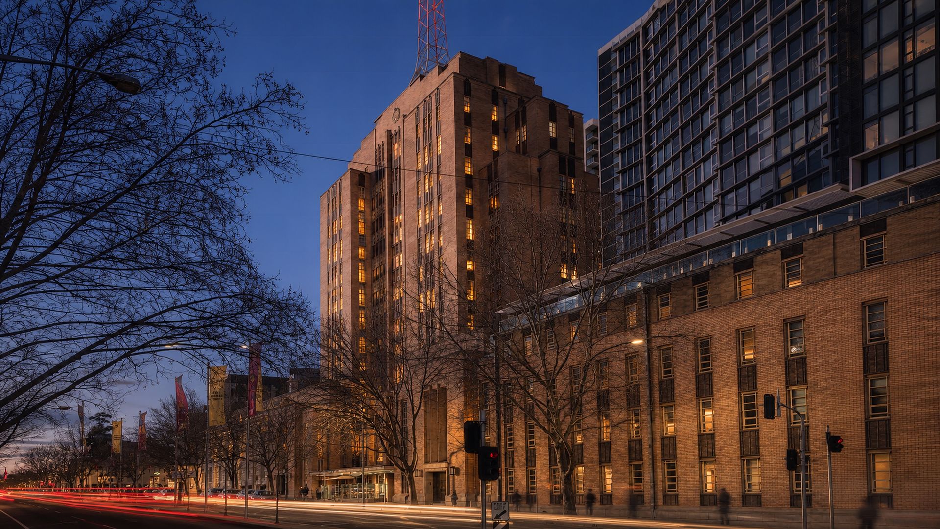 Former Russell Street Police Headquarters (marketed as Deco Tower / Concept Blue), 336 Russell Street, Melbourne VIC 3000