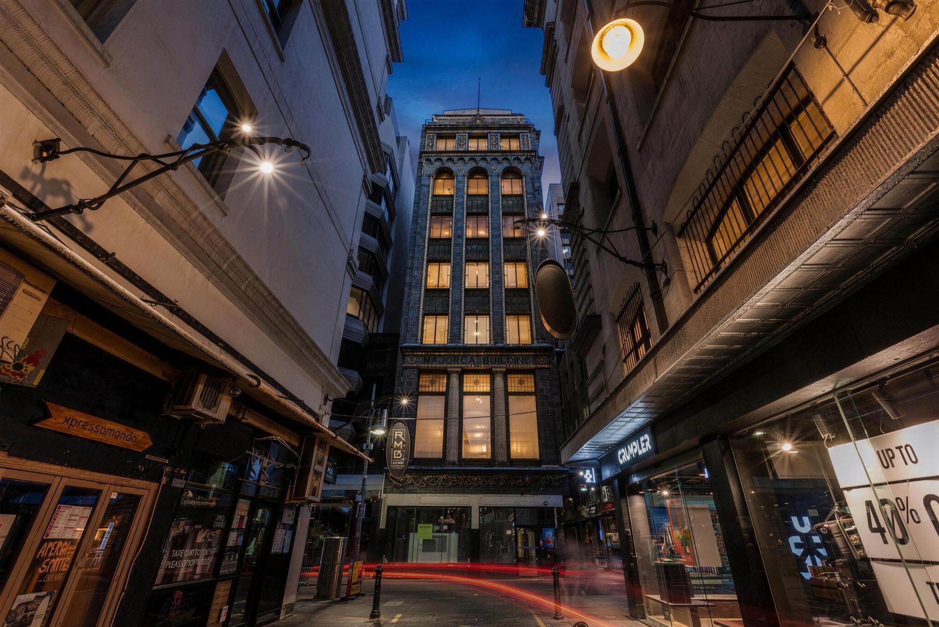 Majorca Building, 258 Flinders Lane, Melbourne VIC 3000