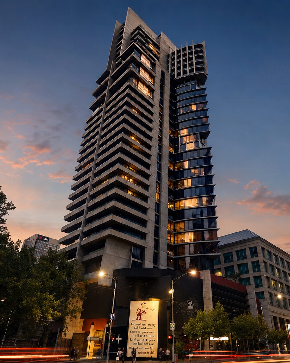 Republic Tower facade