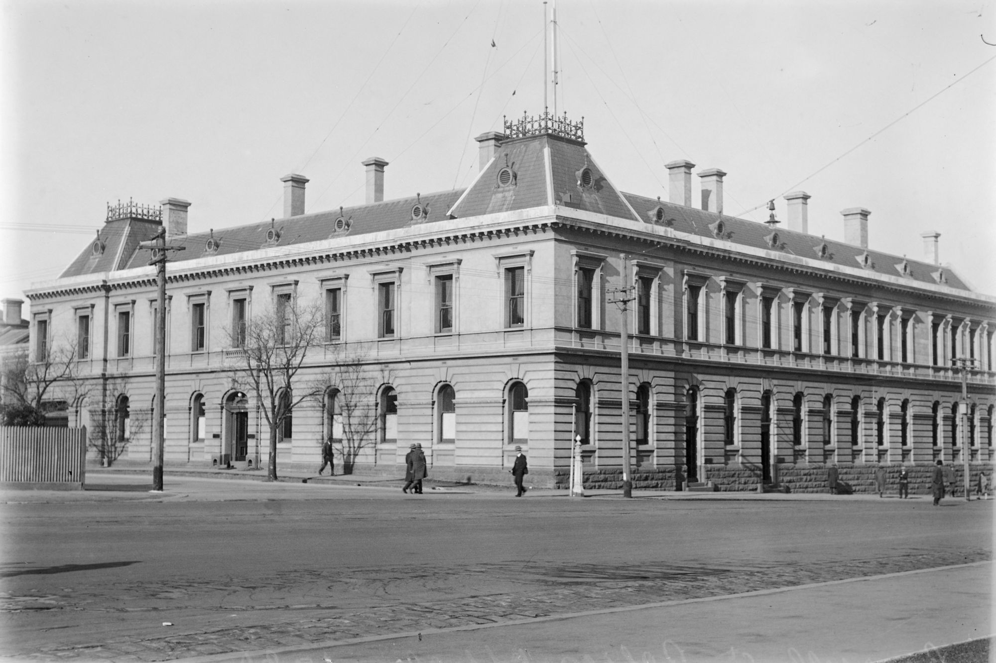The war saved this police building