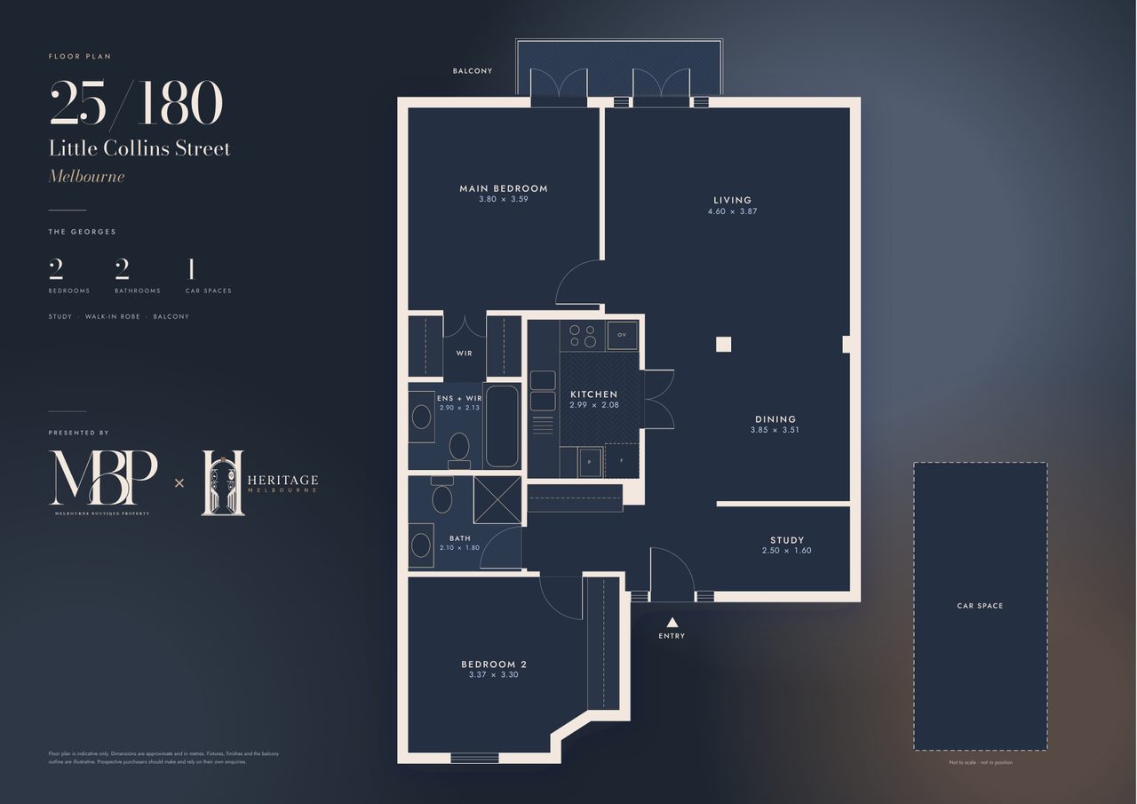 25/180 Little Collins Street, Melbourne VIC 3000 floor plan 1