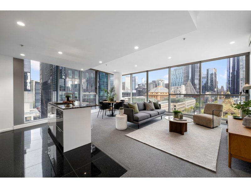 A Prized, Fully Renovated Corner Residence with Iconic State Library Views