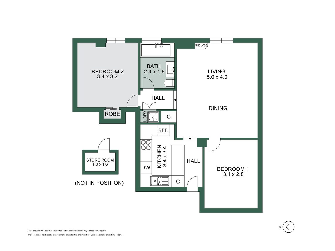 103/166 Flinders Street, Melbourne VIC 3000 floor plan 1