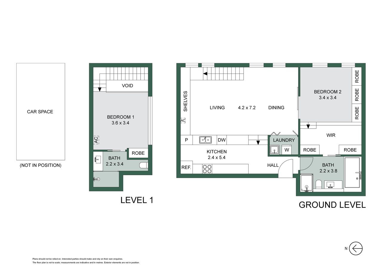 3012/668 Bourke Street, Melbourne VIC 3000 floor plan 1