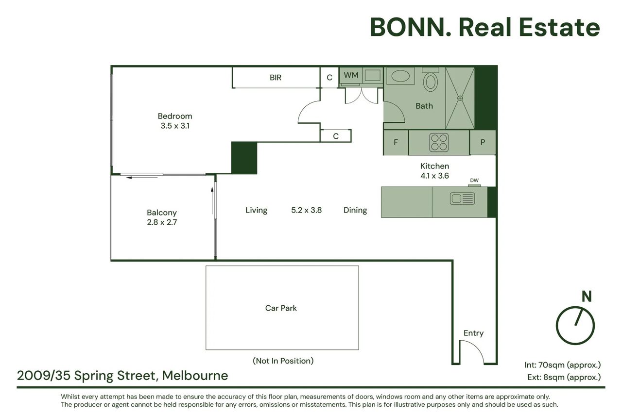 2009/35 Spring Street, Melbourne VIC 3000 floorplan 1