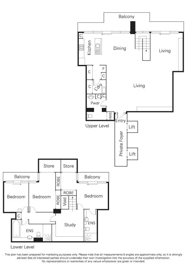 271/299 Queen Street, Melbourne VIC 3000 floor plan 1