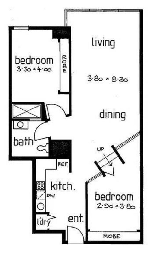 601/31 Spring Street, Melbourne VIC 3000 floorplan 1