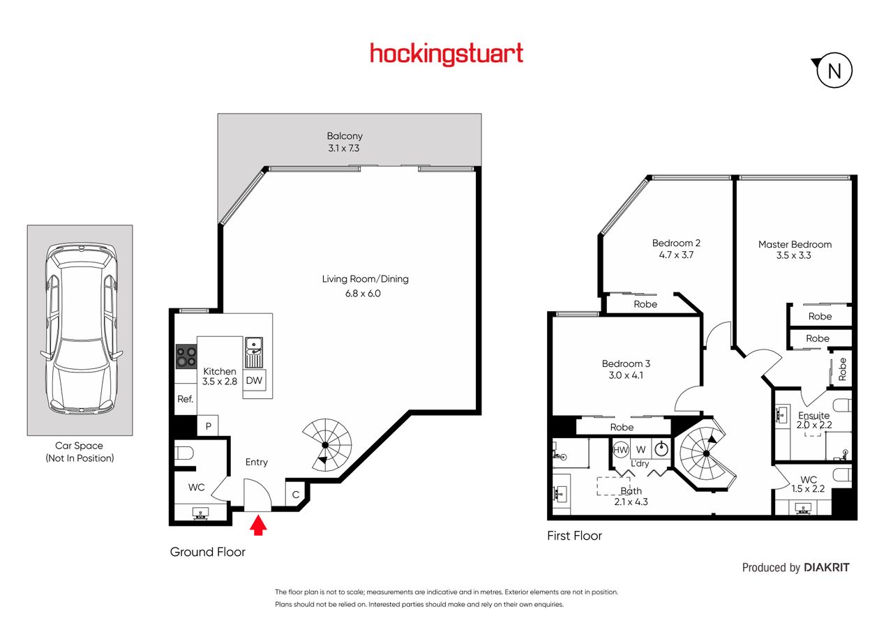 48/398 La Trobe Street, Melbourne VIC 3000 floor plan 1