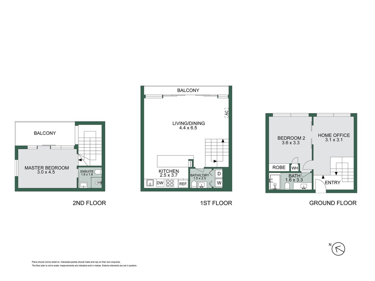 2/313 Flinders Lane, Melbourne VIC 3000 floor plan 1