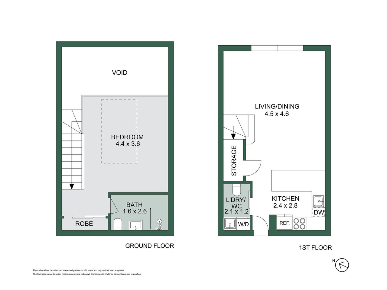 33/562 Little Bourke Street, Melbourne VIC 3000 floor plan 1