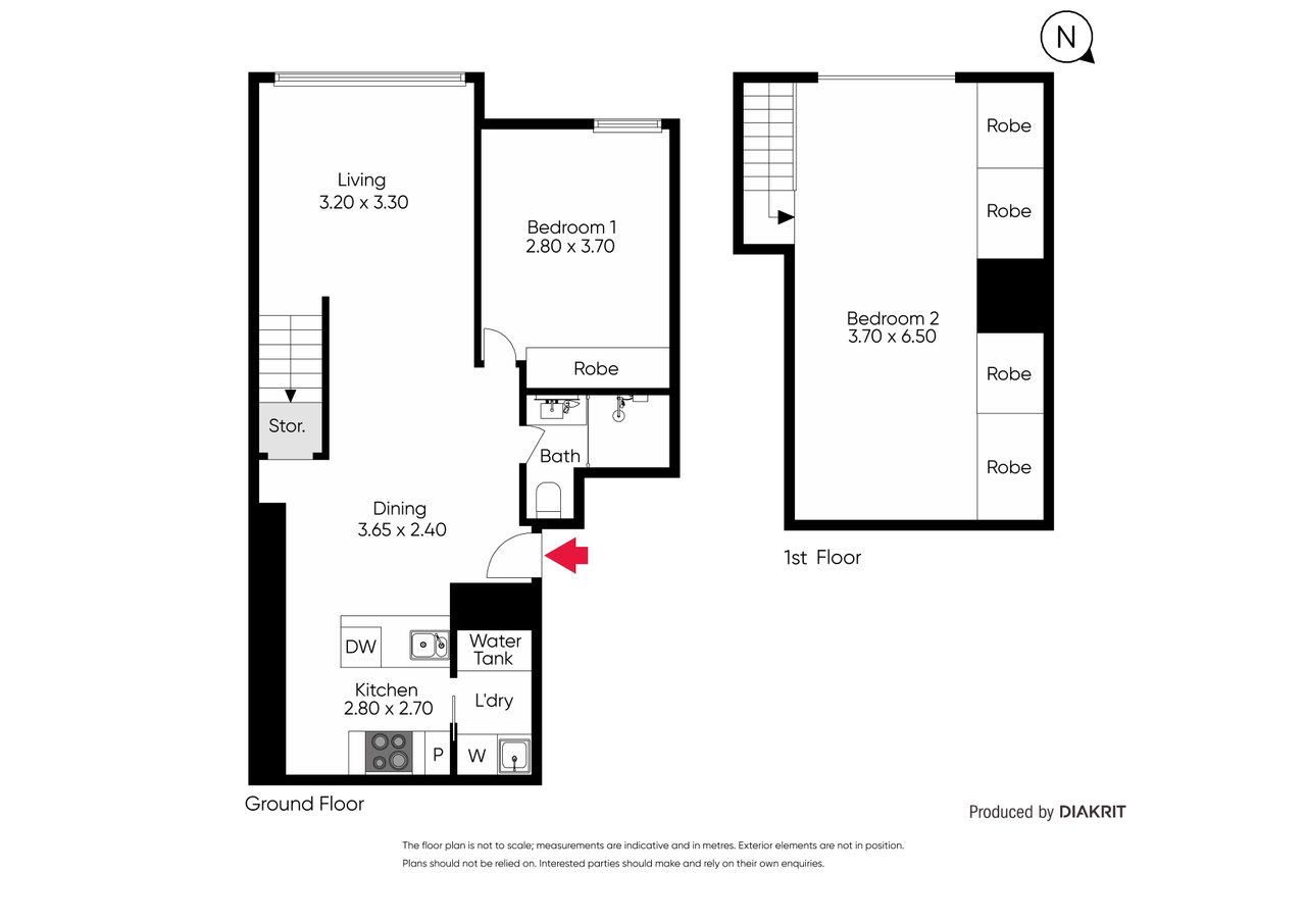 201/118 Russell Street, Melbourne VIC 3000 floor plan 1