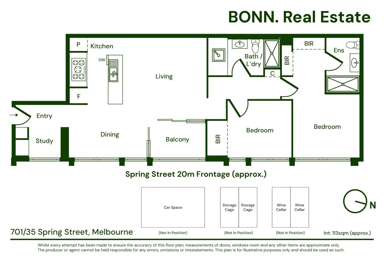 701/35 Spring Street, Melbourne VIC 3000 floorplan 1