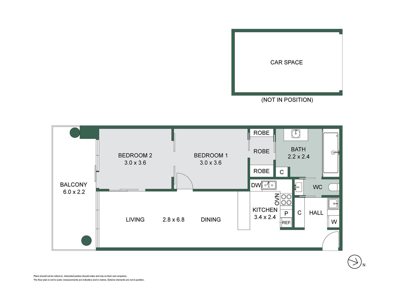 308/68 La Trobe Street, Melbourne VIC 3000 floor plan 1