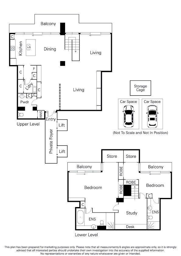 271/299 Queen Street, Melbourne VIC 3000 floor plan 1