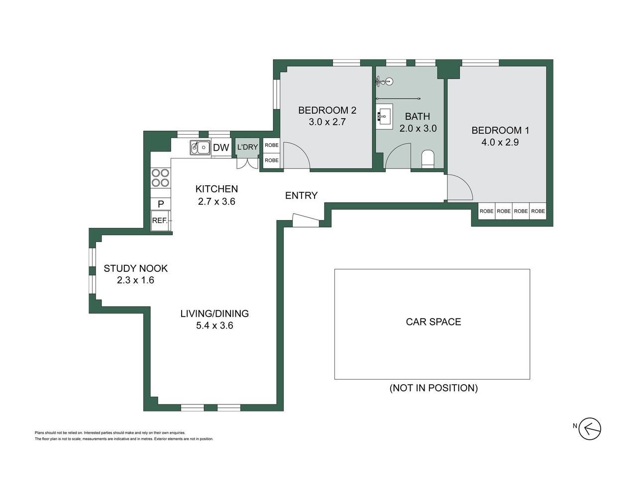 501d/336 Russell Street, Melbourne VIC 3000 floor plan 1