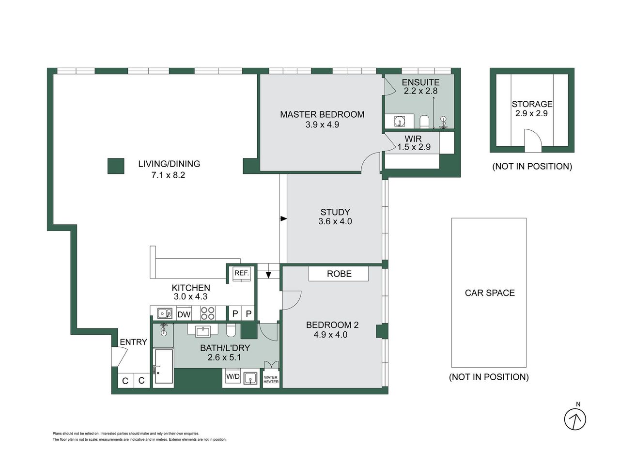 101/73 Flinders Lane, Melbourne VIC 3000 floor plan 1
