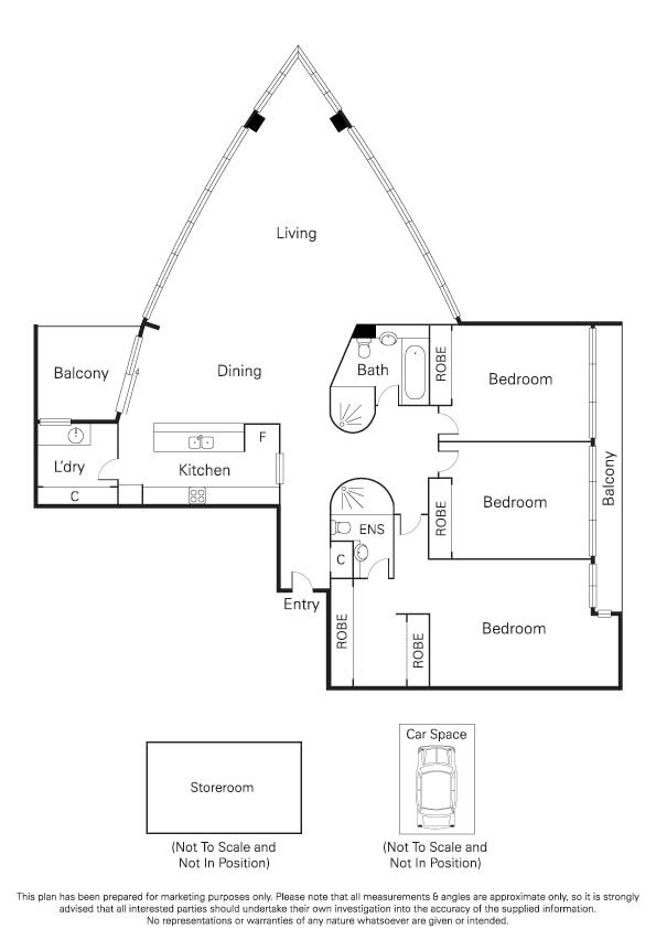 73/299 Queen Street, Melbourne VIC 3000 floor plan 1