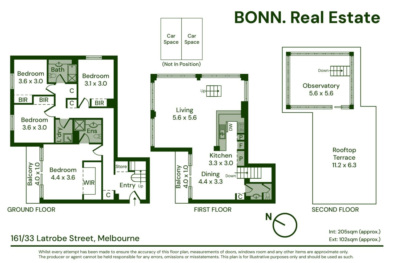 161/33 La Trobe Street, Melbourne VIC 3000 floorplan 1