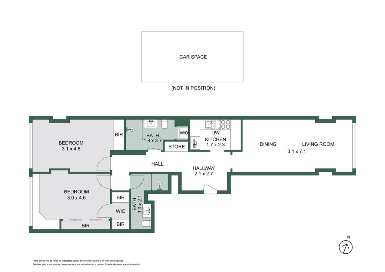 2.6/201 Spring Street, Melbourne VIC 3000 floor plan 1