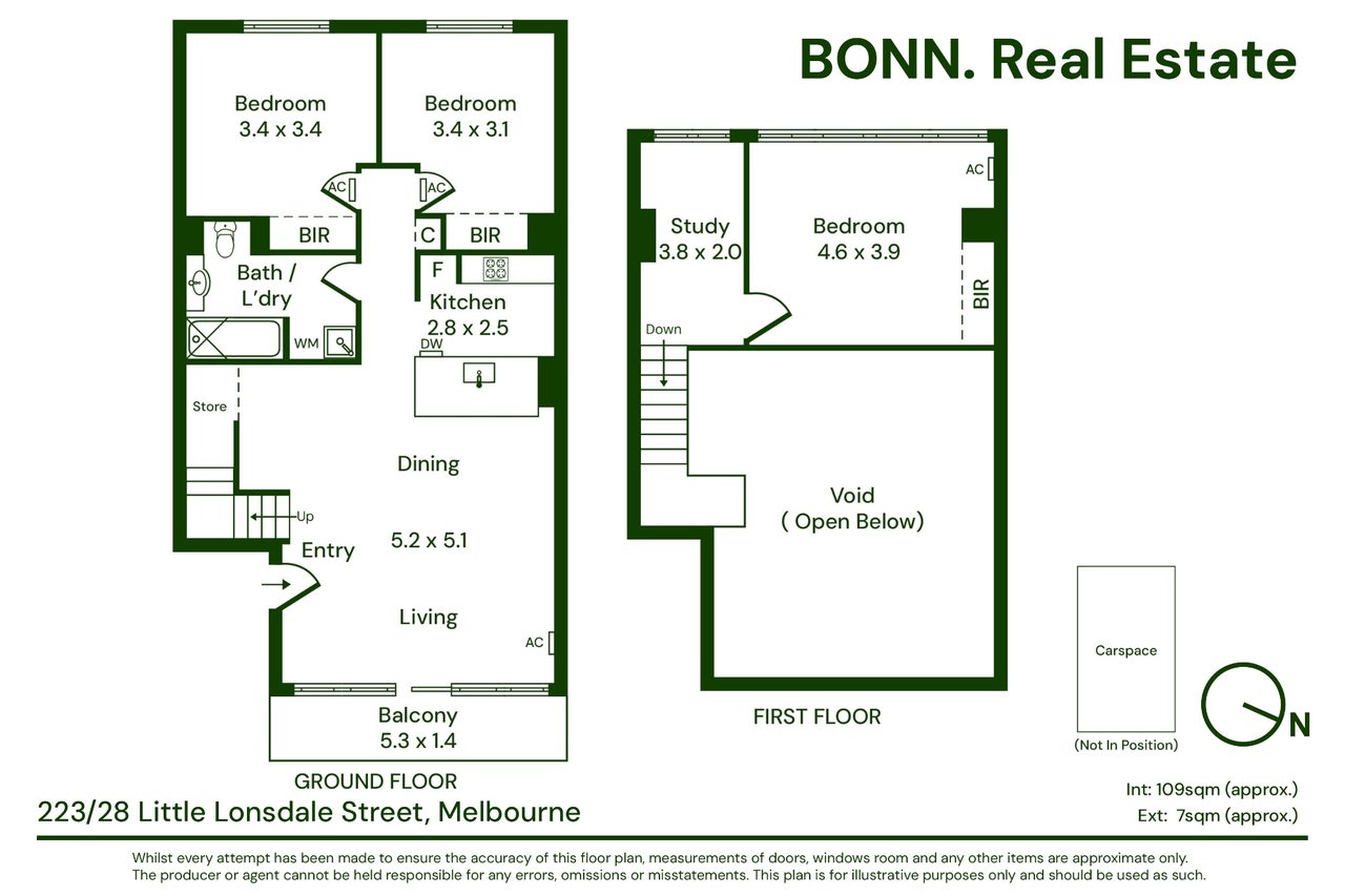 223/28 Little Lonsdale Street, Melbourne VIC 3000 floorplan 1